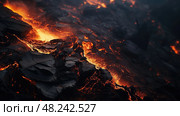 residue fire ashes ai generated. Стоковое AI-изображение, AI-художник Vectorwin / Фотобанк Лори