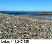 Stone beach on the coast at Strandhill, Sligo, Ireland. Стоковое фото, фотограф Татьяна Кахилл / Фотобанк Лори