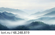 misty calm texture ai generated. Стоковое AI-изображение, AI-художник Vectorwin / Фотобанк Лори