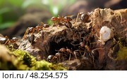 garden odorous house ant ai generated. Стоковое AI-изображение, AI-художник Vectorwin / Фотобанк Лори