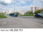 Город Зеленоград, Панфиловский проспект. Редакционное фото, фотограф Алёшина Оксана / Фотобанк Лори