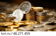 portfolio gold and silver investment ai generated. Стоковое AI-изображение, AI-художник Vectorwin / Фотобанк Лори