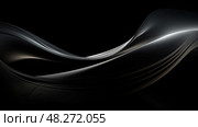 intersect dark abstract ai generated. Стоковое AI-изображение, AI-художник Vectorwin / Фотобанк Лори