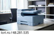 copier office equipment ai generated. Стоковое AI-изображение, AI-художник Vectorwin / Фотобанк Лори