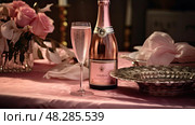 accents luxury pink ai generated. Стоковое AI-изображение, AI-художник Vectorwin / Фотобанк Лори