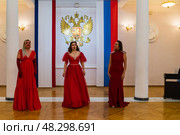 Концерт "Viva Soprano". Театр имени А.П. Чехова. Ялта. Крым. Редакционное фото, фотограф Владимир Шибаев / Фотобанк Лори