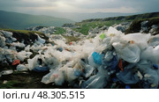 landfill plastic shopping bag. Стоковое AI-изображение, AI-художник Vectorwin / Фотобанк Лори