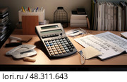 numbers desk calculator ai generated. Стоковое AI-изображение, AI-художник Vectorwin / Фотобанк Лори