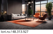 texture carpet in office ai generated. Стоковое AI-изображение, AI-художник Vectorwin / Фотобанк Лори