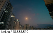 The Iron Dome protects Israel's skies while there are missiles fired. Стоковое видео, видеограф Tatiana Malinsky / Фотобанк Лори