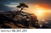 adaptation tree life ai generated. Стоковое AI-изображение, AI-художник Vectorwin / Фотобанк Лори