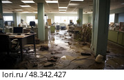 neglected horrible office ai generated. Стоковое AI-изображение, AI-художник Vectorwin / Фотобанк Лори