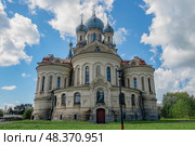 Собор Спаса Нерукотворного Образа в селе Кукобой. Восточный фасад. (2024 год). Стоковое фото, фотограф Светлана Труфанова / Фотобанк Лори