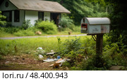 property vacant house ai generated. Стоковое AI-изображение, AI-художник Vectorwin / Фотобанк Лори