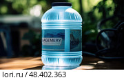 clean gallon of water ai generated. Стоковое AI-изображение, AI-художник Vectorwin / Фотобанк Лори