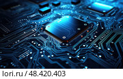 nology blue tech texture ai generated. Стоковое AI-изображение, AI-художник Vectorwin / Фотобанк Лори