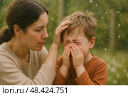 Утешение. Стоковое AI-изображение, AI-художник Башкирова Анна / Фотобанк Лори