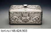 clasp silver element ai generated. Стоковое AI-изображение, AI-художник Vectorwin / Фотобанк Лори