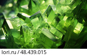 malachite green crystals ai generated. Стоковое AI-изображение, AI-художник Vectorwin / Фотобанк Лори
