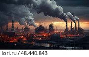 factory steel metal ai generated. Стоковое AI-изображение, AI-художник Vectorwin / Фотобанк Лори