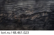 blackened burnt wood texture ai generated. Стоковое AI-изображение, AI-художник Vectorwin / Фотобанк Лори