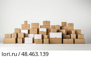 customizable box package mock up ai generated. Стоковое AI-изображение, AI-художник Vectorwin / Фотобанк Лори