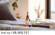 table cbd oil bottle ai generated. Стоковое AI-изображение, AI-художник Vectorwin / Фотобанк Лори