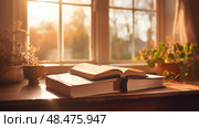 nonfiction books open ai generated. Стоковое AI-изображение, AI-художник Vectorwin / Фотобанк Лори