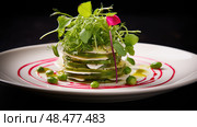 radishes salad asparagus green ai generated. Стоковое AI-изображение, AI-художник Vectorwin / Фотобанк Лори