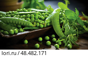 strawberries spring fruits and vegetables ai generated. Стоковое AI-изображение, AI-художник Vectorwin / Фотобанк Лори