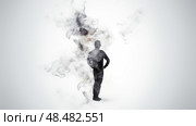 indecision white background question ai generated. Стоковое AI-изображение, AI-художник Vectorwin / Фотобанк Лори