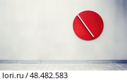 smoking red no symbol ai generated. Стоковое AI-изображение, AI-художник Vectorwin / Фотобанк Лори