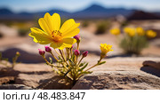 agave desert plants ai generated. Стоковое AI-изображение, AI-художник Vectorwin / Фотобанк Лори