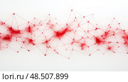 relationships connect red ai generated. Стоковое AI-изображение, AI-художник Vectorwin / Фотобанк Лори