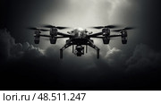 nology black and white tech ai generated. Стоковое AI-изображение, AI-художник Vectorwin / Фотобанк Лори