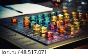 hydrogen elements table ai generated. Стоковое AI-изображение, AI-художник Vectorwin / Фотобанк Лори
