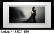 finish black matted frame ai generated. Стоковое AI-изображение, AI-художник Vectorwin / Фотобанк Лори