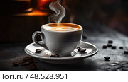 macchiato coffee type ai generated. Стоковое AI-изображение, AI-художник Vectorwin / Фотобанк Лори