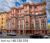 Доходный дом К. Г. Чубакова. Полозова улица, дом 3. Санкт-Петербург. Редакционное фото, фотограф Ольга Визави / Фотобанк Лори