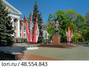 Памятник Петру I основателю флота России в Калининграде. Редакционное фото, фотограф Ольга Дмитренко / Фотобанк Лори