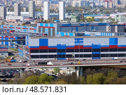 Санкт-Петербург. Государственный Обуховский Завод. Завод концерна ПВО "Алмаз-Антей". Редакционное фото, фотограф Александр Тарасенков / Фотобанк Лори