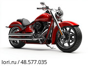 Sleek motorcycle design, perfect for performance enthusiasts valuing speed. Изящный дизайн мотоцикла, идеальный для любителей скорости. Стоковое AI-изображение, AI-художник Katsiaryna Repich / Фотобанк Лори