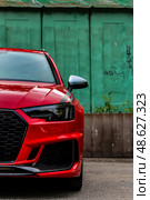Audi RS4. Редакционное фото, фотограф Никита Коньков / Фотобанк Лори