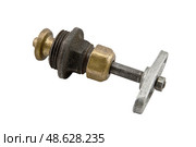 Водопроводный кран на белом фоне. Water valve set isolated on white background. Стоковое фото, фотограф Татьяна Д / Фотобанк Лори