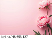 Пионы. Стоковое AI-изображение, AI-художник Елена Голивкина / Фотобанк Лори