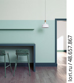 Cozy bar counter design. Стоковое фото, фотограф Виктор Застольский / Фотобанк Лори