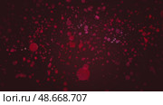 Green particles abstract animation background. Стоковая анимация, аниматор Михаил Коханчиков / Фотобанк Лори