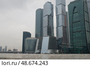 ..... Москва-сити развивающийся деловой район в Москве на Пресненской набережной (2023 год). Стоковое фото, фотограф Юлия Дубинина / Фотобанк Лори