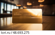 prestige gold vip card ai generated. Стоковое AI-изображение, AI-художник Vectorwin / Фотобанк Лори