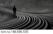 balance black and white op art ai generated. Стоковое AI-изображение, AI-художник Vectorwin / Фотобанк Лори